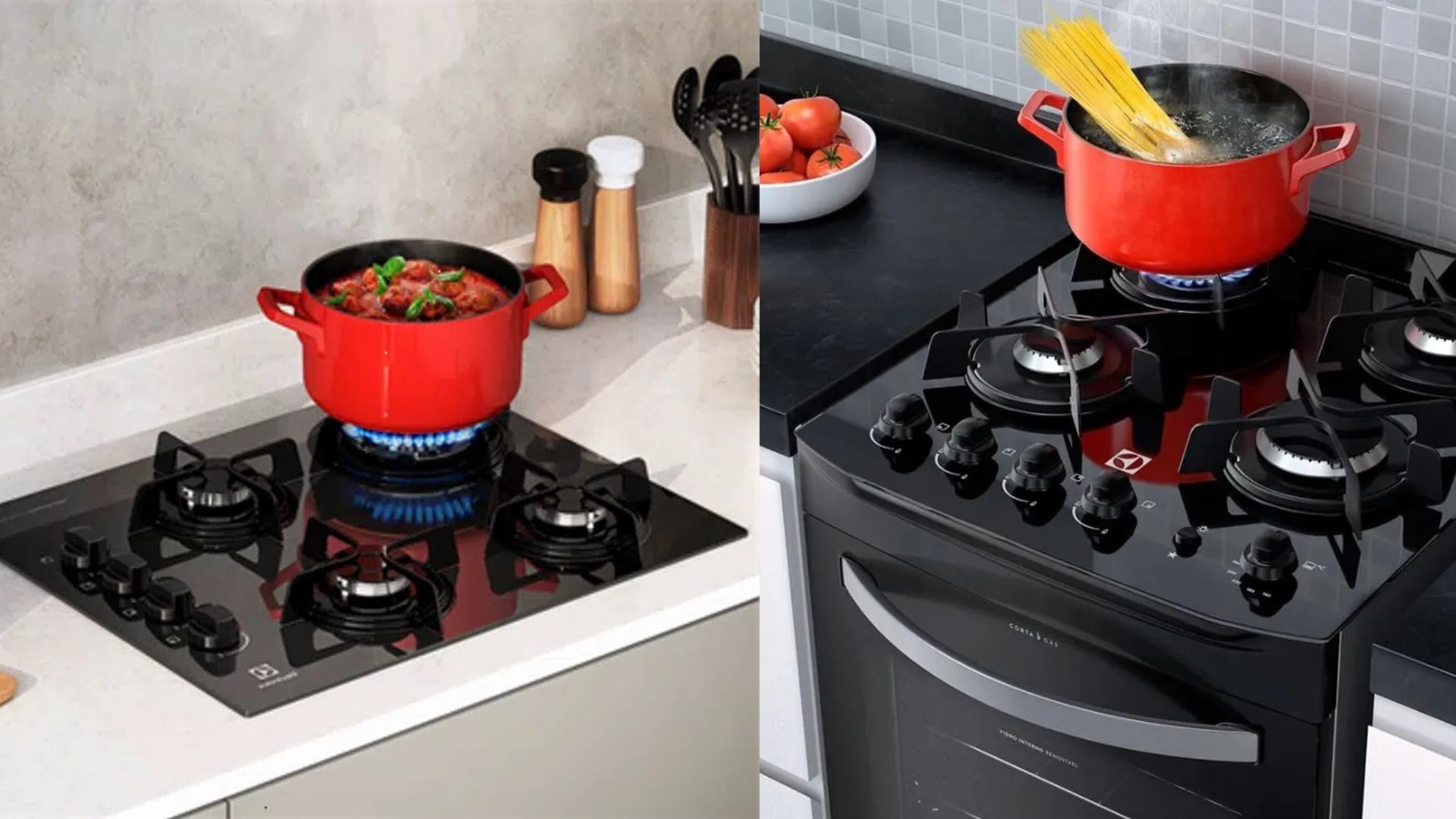 Fogão ou Cooktop: qual o ideal para sua cozinha?